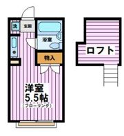 レジデンスオガサワラの間取り画像