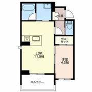 グリーンセントの間取り画像