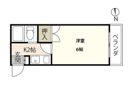 リーベ宇品1の間取り画像