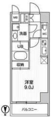 ALTERNA住吉の間取り画像