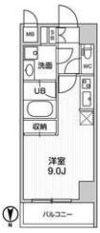 ALTERNA住吉の間取り画像