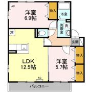 マノワール白馬の間取り画像
