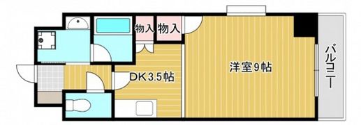 クロスデータビル 73の間取り画像