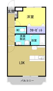 NAGI西の間取り画像