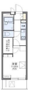 レオパレス小町Cの間取り画像