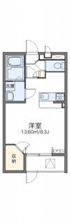 レオネクストさちCの間取り画像