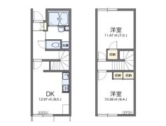 レオパレスSAKAEⅡの間取り画像