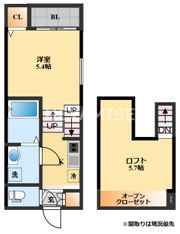 MODERN PALAZZO 宇都 ai secondの間取り画像