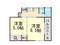 井上ハイツの間取り画像