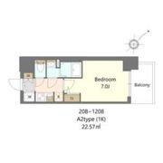 S-RESIDENCE上新庄beatの間取り画像