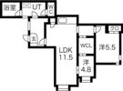 プチメゾン星ヶ丘の間取り画像