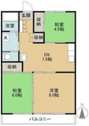 高橋マンションの間取り画像