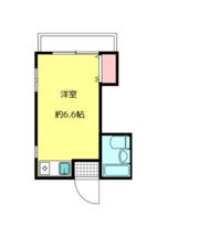 コーポカミカワの間取り画像