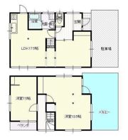 山崎（平松）借家の間取り画像