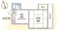 サンライズハイツ朝霞B棟の間取り画像
