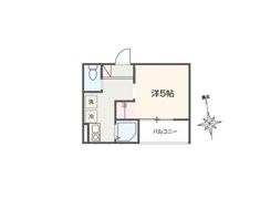MELLAS矢川Ⅳの間取り画像