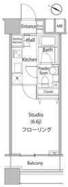 ファーストリアルタワー新宿の間取り画像