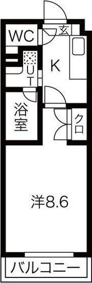 ヴェール本山の間取り画像