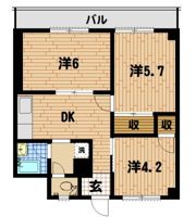 第3森ビルの間取り画像