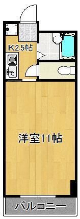 第4エルザビルの間取り画像