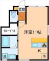 AndrewⅠの間取り画像
