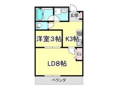 PLEINSOLEIL府中本町の間取り画像