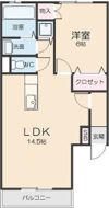 メートービルの間取り画像