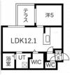 Walpole Park 千歳の間取り画像