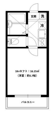 リーヴェルポート横浜上星川の間取り画像