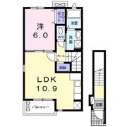 カーサ ユキの間取り画像