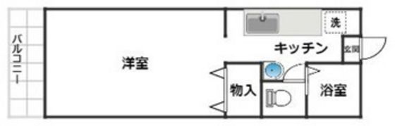 サンシャイン伊島の間取り画像