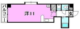 ベルメゾン生石南の間取り画像