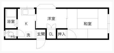 サアラ菊川の間取り画像