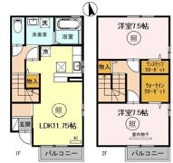 フルールの間取り画像