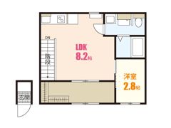 Prive上安の間取り画像