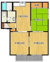 ロードサイド到津B棟の間取り画像
