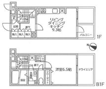 レジディア西新宿IIの間取り画像