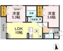仮）D-ROOM西一之江1丁目の間取り画像