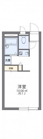 レオパレスB・P246C館の間取り画像