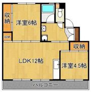 ビレッジハウス片島2号棟の間取り画像