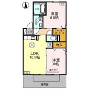 セジュールみのり Bの間取り画像