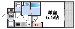 エスプレイス大阪城SOUTHの間取り画像
