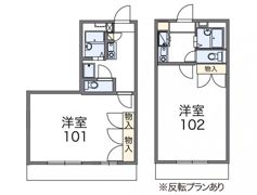 レオパレスHONDAの間取り画像