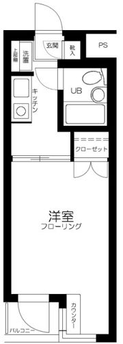 ハイタウン目黒第2の間取り画像