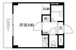 エスポワール松山の間取り画像