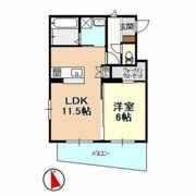 棒屋第13住吉ハイツの間取り画像