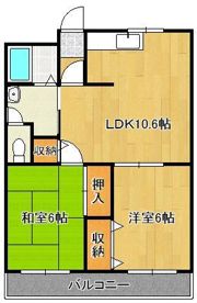 ユーハイム広徳の間取り画像