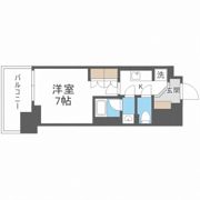 ルネフラッツ谷町四丁目の間取り画像