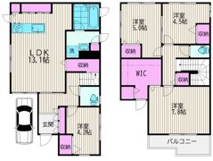 羽田6丁目戸建の間取り画像