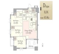 KDXレジデンス錦糸町の間取り画像